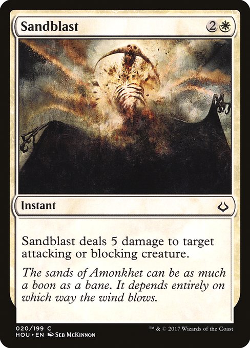Sandblast - Hour of Devastation Common Card