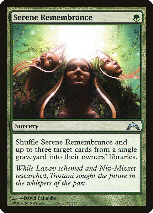 Serene Remembrance - Gatecrash Uncommon Card