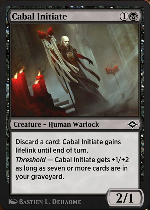Cabal Initiate - Jumpstart: Historic Horizons Common Card