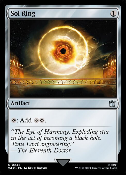 Sol Ring - Doctor Who Uncommon Card