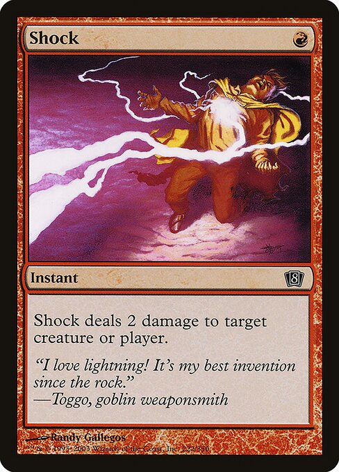 Shock - Eighth Edition Common Card