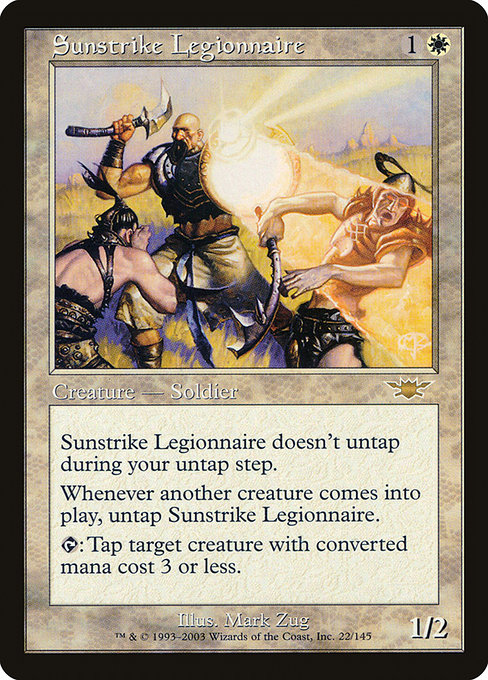 Sunstrike Legionnaire - Legions Rare Card