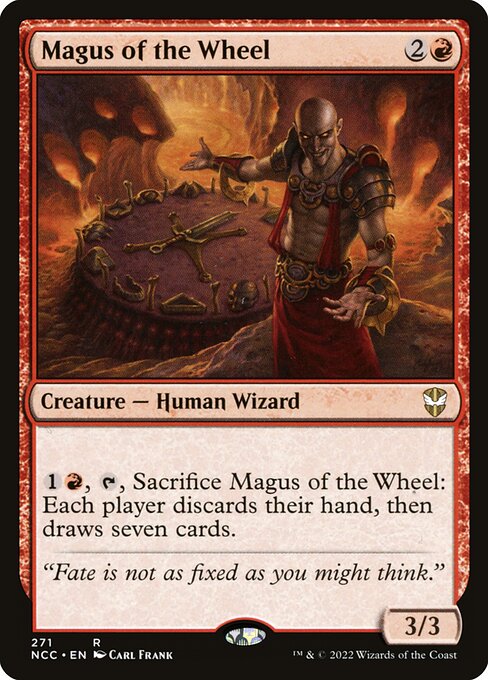 Magus of the Wheel - New Capenna Commander Rare Card