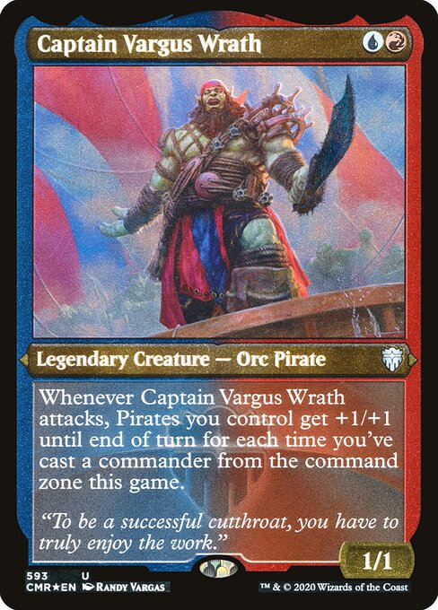 Captain Vargus Wrath - Commander Legends Uncommon Card