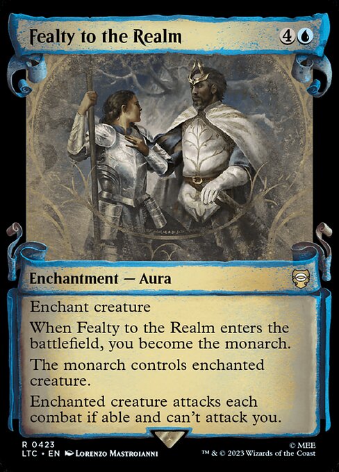 Fealty to the Realm - Tales of Middle-earth Commander Rare Card
