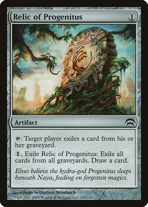 Relic of Progenitus - Planechase Common Card