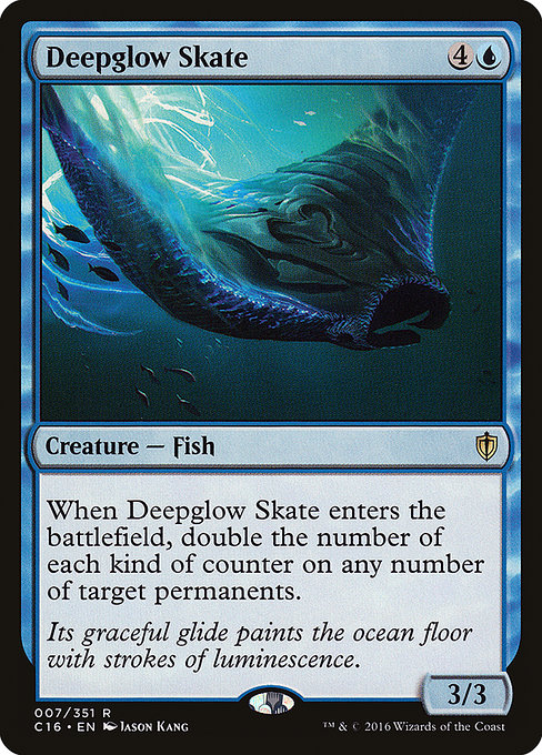 Deepglow Skate - Commander 2016 Rare Card