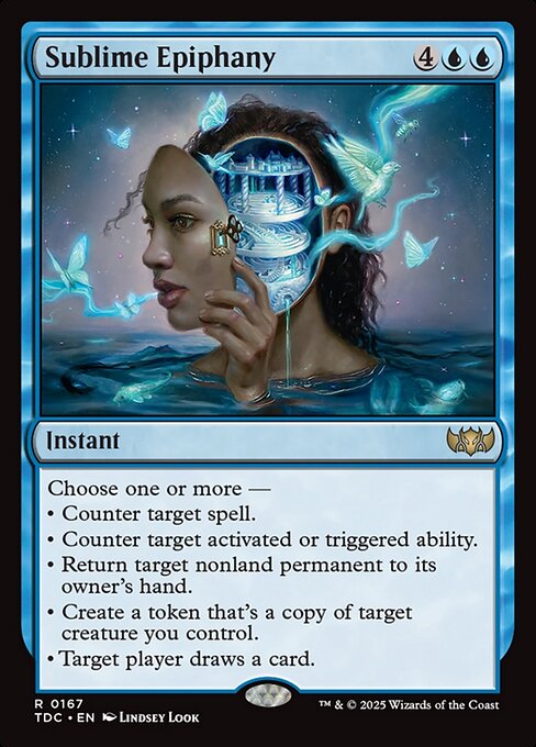 Sublime Epiphany - Tarkir: Dragonstorm Commander Rare Card