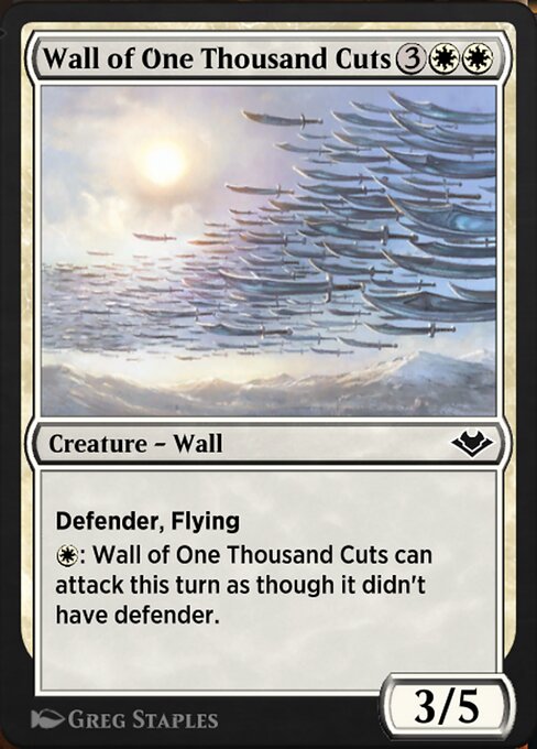 Wall of One Thousand Cuts - Jumpstart: Historic Horizons Common Card