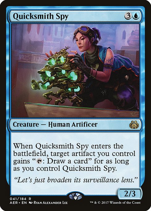 Quicksmith Spy - Aether Revolt Rare Card