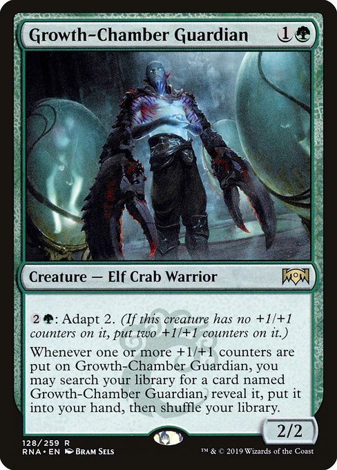 Growth-Chamber Guardian - Ravnica Allegiance Rare Card