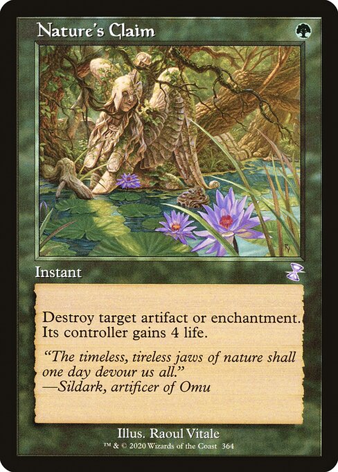 Nature's Claim - Time Spiral Remastered Special Card