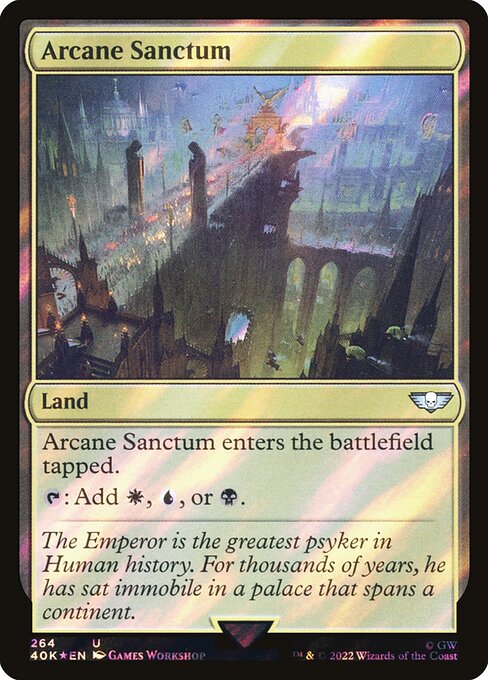 Arcane Sanctum - Warhammer 40,000 Commander Uncommon Card