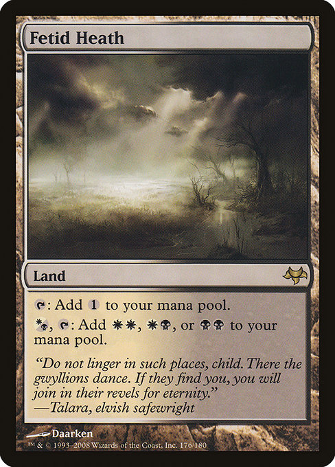 Fetid Heath - Eventide Rare Card