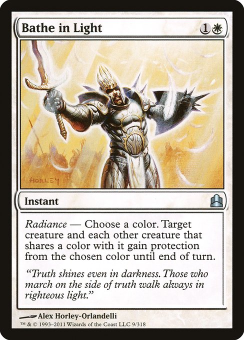 Bathe in Light - Commander 2011 Uncommon Card