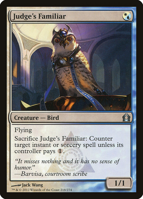Judge's Familiar - Return to Ravnica Uncommon Card