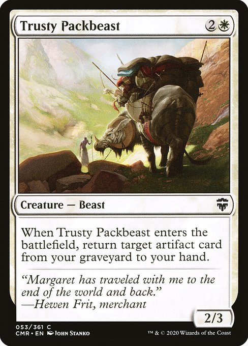 Trusty Packbeast - Commander Legends Common Card