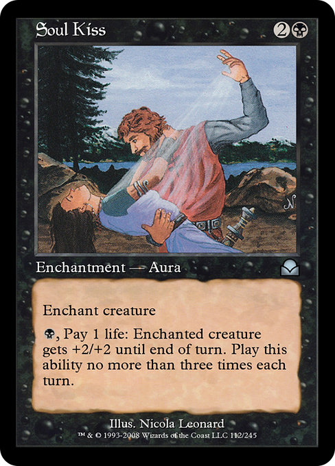 Soul Kiss - Masters Edition II Uncommon Card