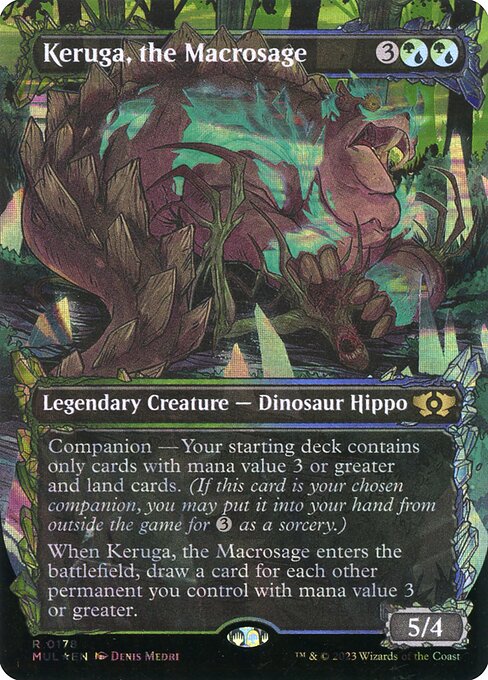 Keruga, the Macrosage - Multiverse Legends Rare Card