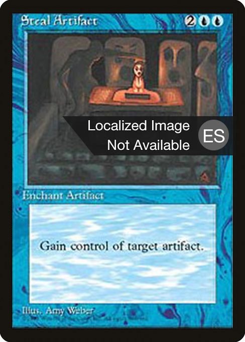 Steal Artifact - Fourth Edition Foreign Black Border Uncommon Card