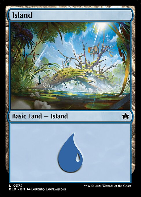 Island - Bloomburrow Common Card
