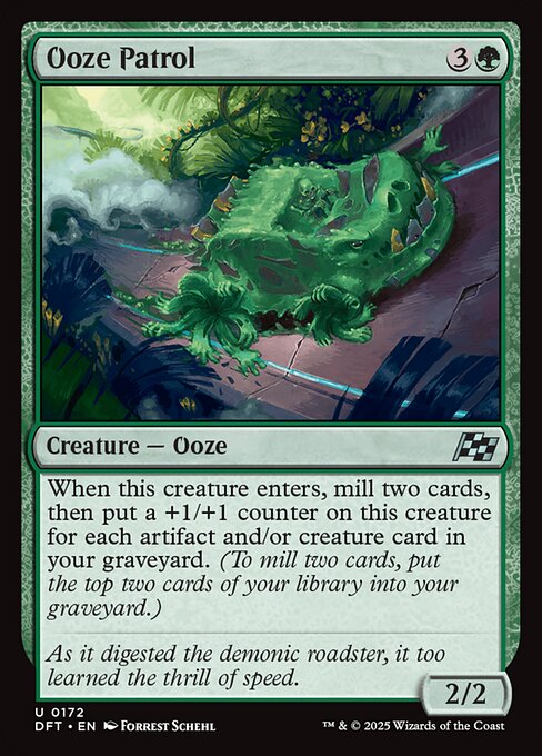 Ooze Patrol - Aetherdrift Uncommon Card