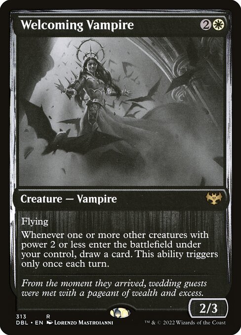 Welcoming Vampire - Innistrad: Double Feature Rare Card
