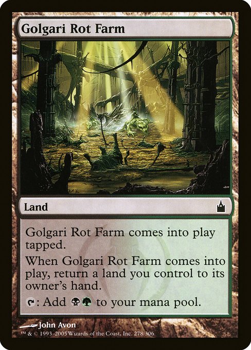 Golgari Rot Farm - Ravnica: City of Guilds Common Card