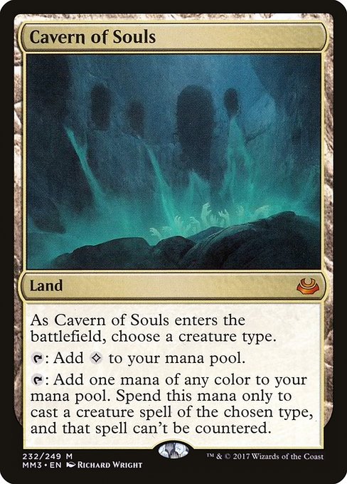 Cavern of Souls - Modern Masters 2017 Mythic Card