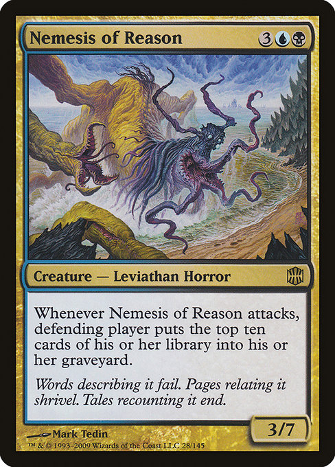 Nemesis of Reason - Alara Reborn Rare Card