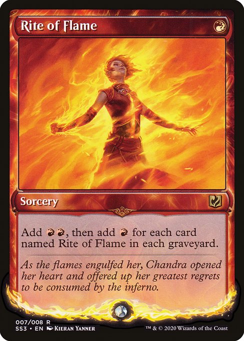 Rite of Flame - Signature Spellbook: Chandra Rare Card