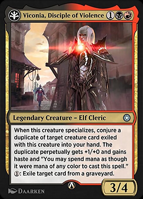 Viconia, Disciple of Violence - Alchemy Horizons: Baldur's Gate Uncommon Card