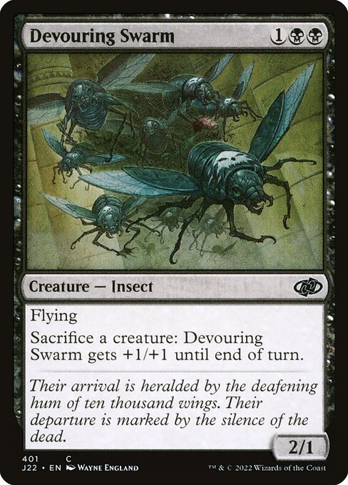 Devouring Swarm - Jumpstart 2022 Common Card