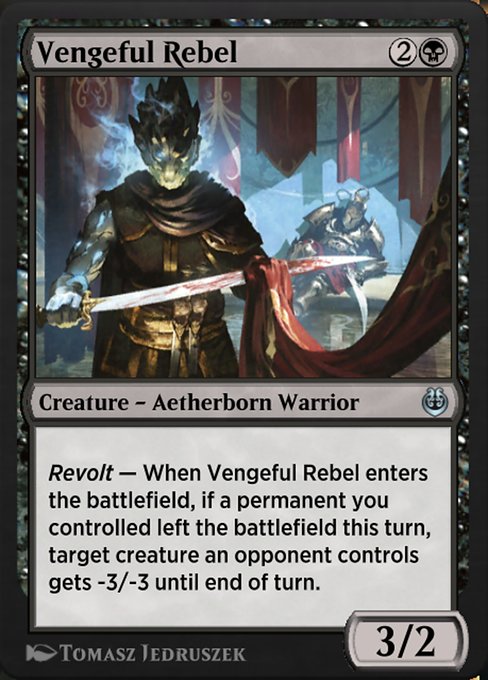 Vengeful Rebel - Kaladesh Remastered Uncommon Card