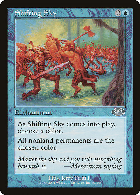 Shifting Sky - Planeshift Uncommon Card