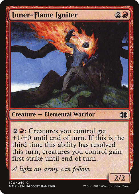 Inner-Flame Igniter - Modern Masters 2015 Common Card