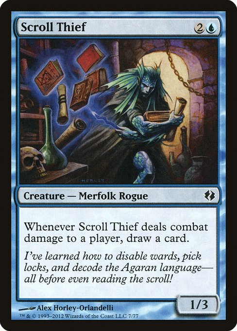 Scroll Thief - Duel Decks: Venser vs. Koth Common Card