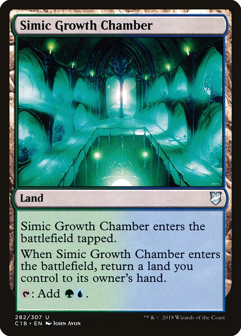 Simic Growth Chamber - Commander 2018 Uncommon Card
