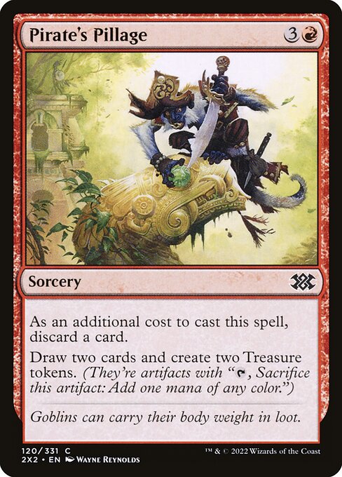 Pirate's Pillage - Double Masters 2022 Common Card