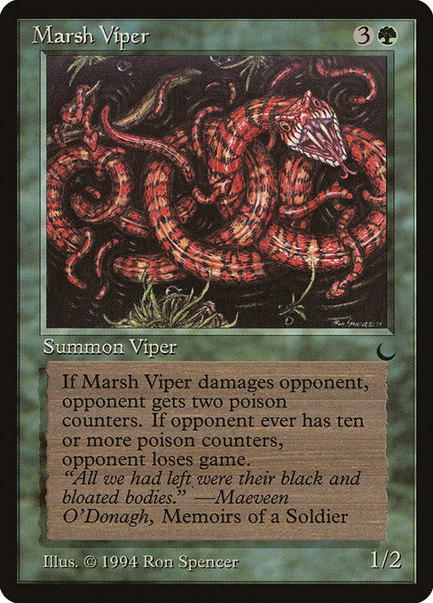 Marsh Viper - The Dark Common Card