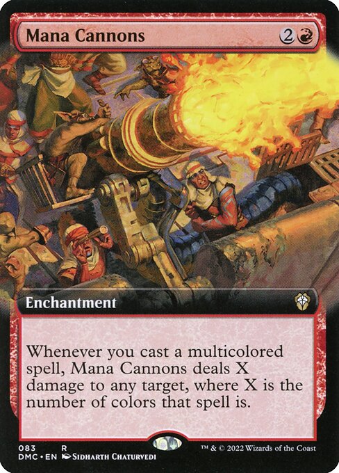 Mana Cannons - Dominaria United Commander Rare Card