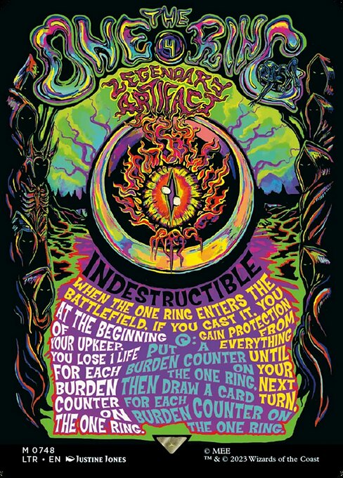 The One Ring - The Lord of the Rings: Tales of Middle-earth Mythic Card