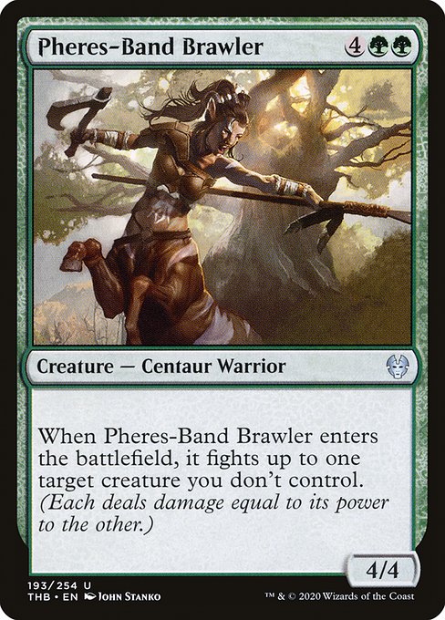 Pheres-Band Brawler - Theros Beyond Death Uncommon Card