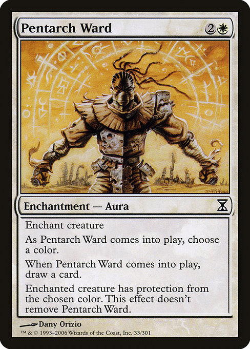 Pentarch Ward - Time Spiral Common Card