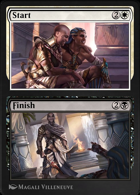 Start // Finish - Amonkhet Remastered Uncommon Card