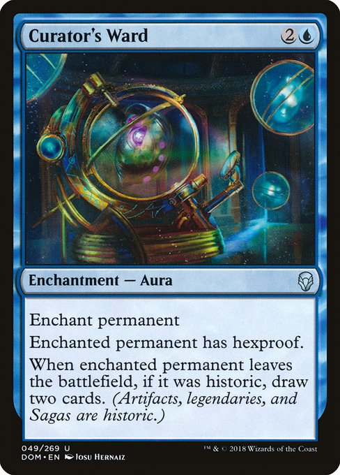 Curator's Ward - Dominaria Uncommon Card