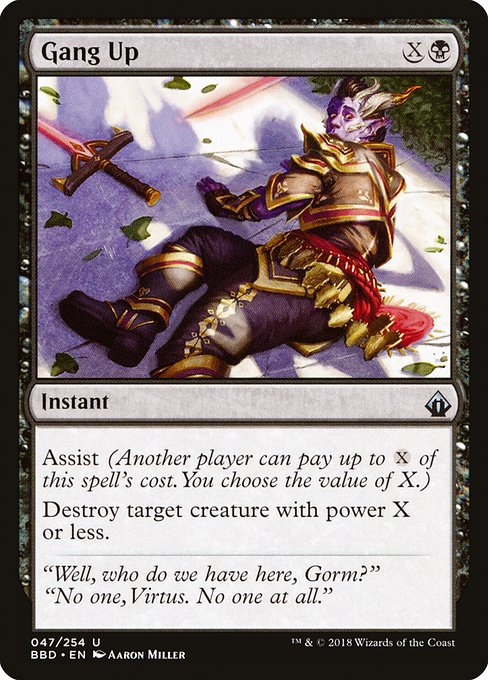 Gang Up - Battlebond Uncommon Card