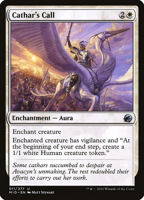 Cathar's Call - Innistrad: Midnight Hunt Uncommon Card