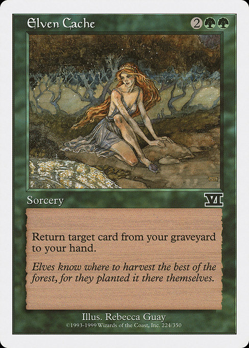 Elven Cache - Classic Sixth Edition Common Card