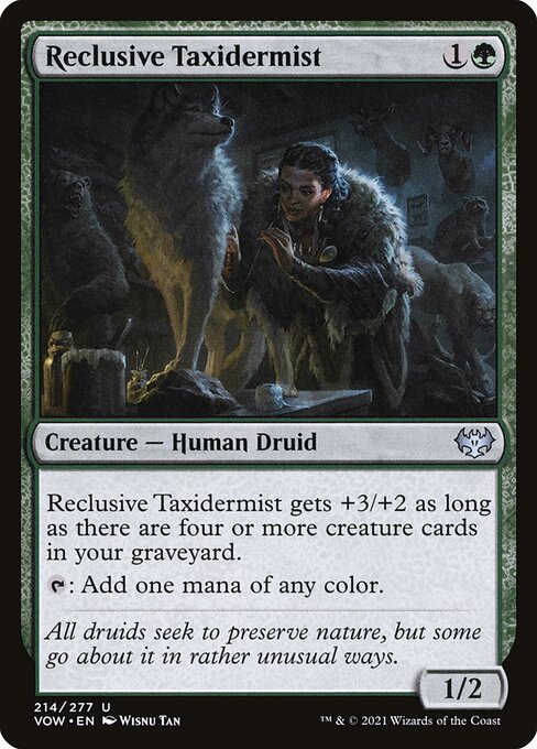 Reclusive Taxidermist - Innistrad: Crimson Vow Uncommon Card